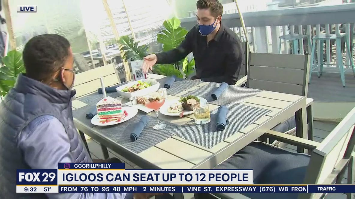 Germantown Garden Grill adds igloos for outdoor dining